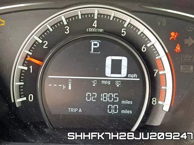 SHHFK7H28JU209247 фото 9
