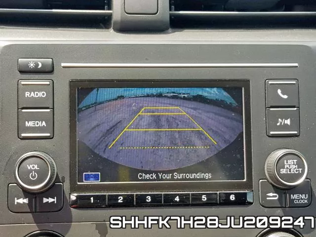 SHHFK7H28JU209247 фото 10