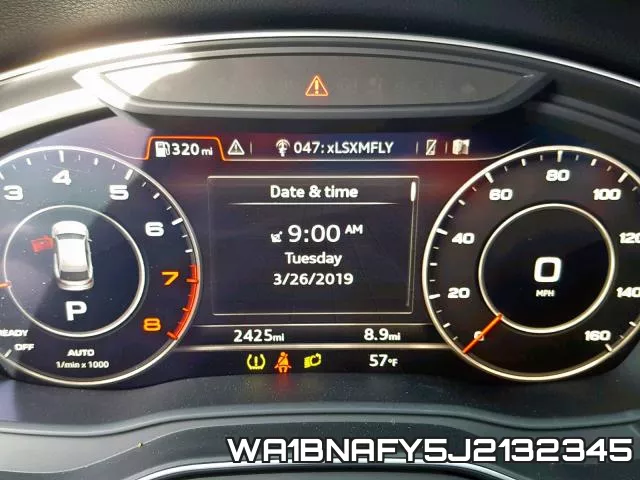 WA1BNAFY5J2132345 фото 9
