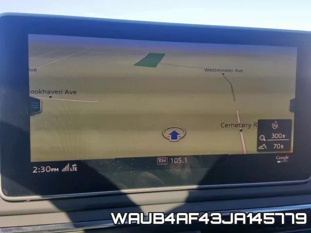 WAUB4AF43JA145779 фото 10