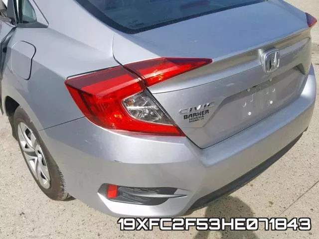 19XFC2F53HE071843 фото 2