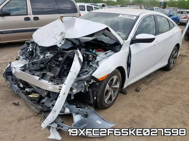 19XFC2F65KE027598 фото 3