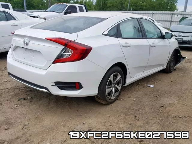 19XFC2F65KE027598 фото 5