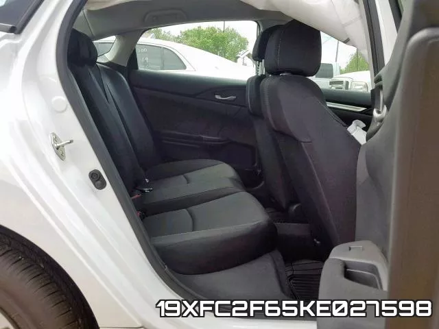 19XFC2F65KE027598 фото 7
