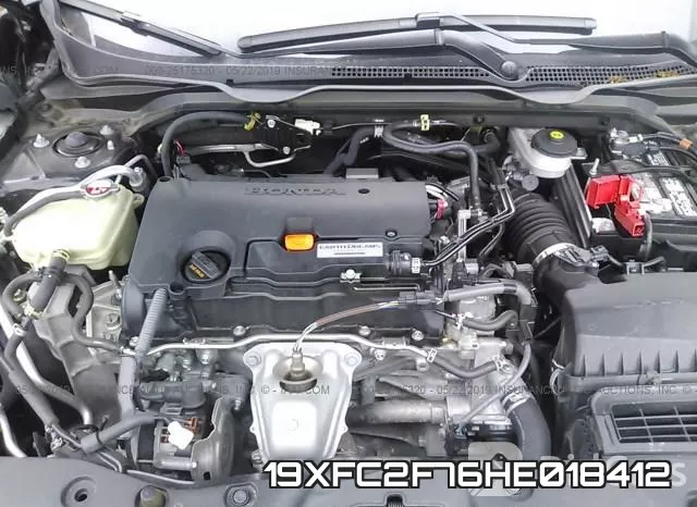 19XFC2F76HE018412 фото 2