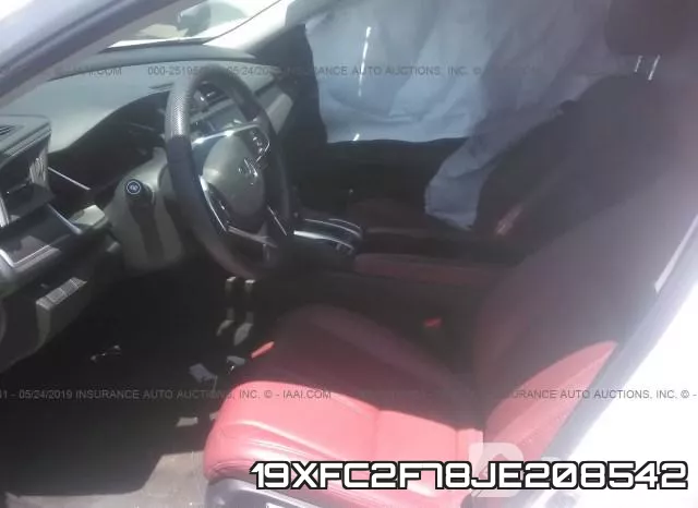 19XFC2F78JE208542 фото 6