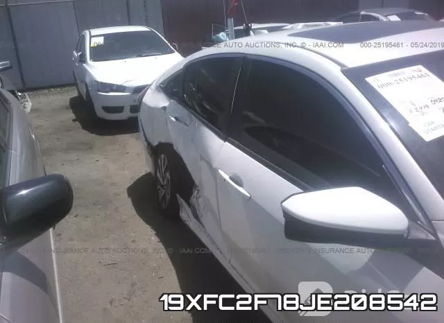 19XFC2F78JE208542 фото 7