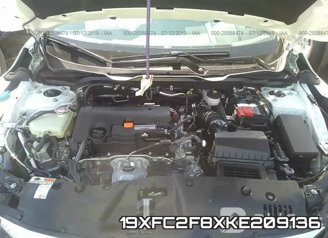 19XFC2F8XKE209136 фото 2