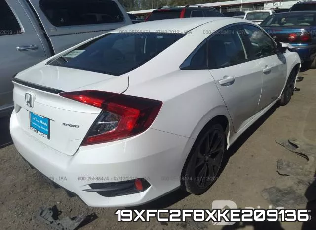 19XFC2F8XKE209136 фото 5