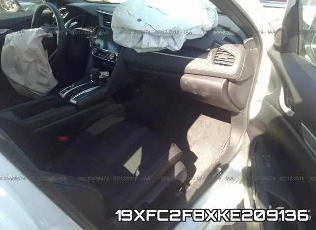 19XFC2F8XKE209136 фото 6