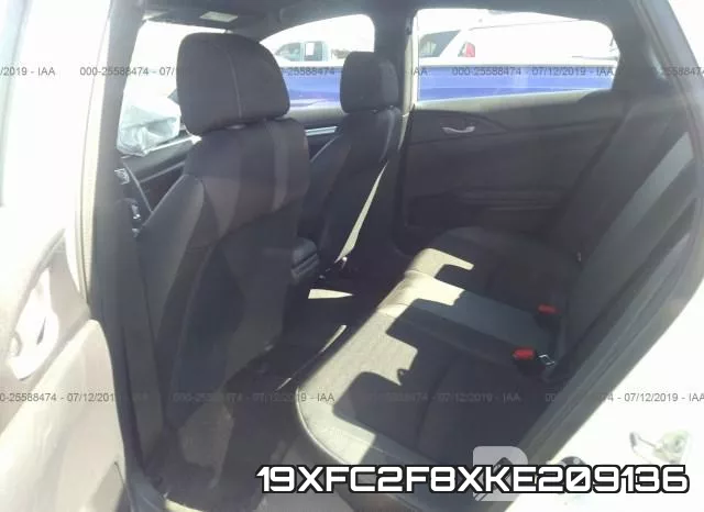 19XFC2F8XKE209136 фото 9