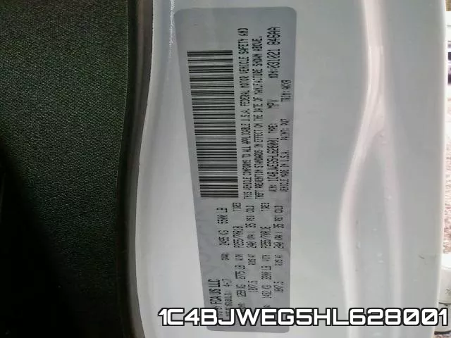 1C4BJWEG5HL628001 фото 2