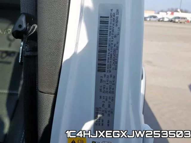 1C4HJXEGXJW253503 фото 2