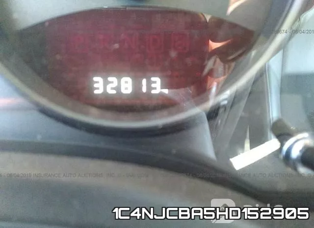 1C4NJCBA5HD152905 фото 8