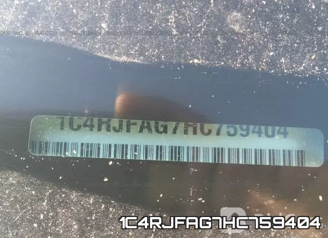 1C4RJFAG7HC759404 фото 9