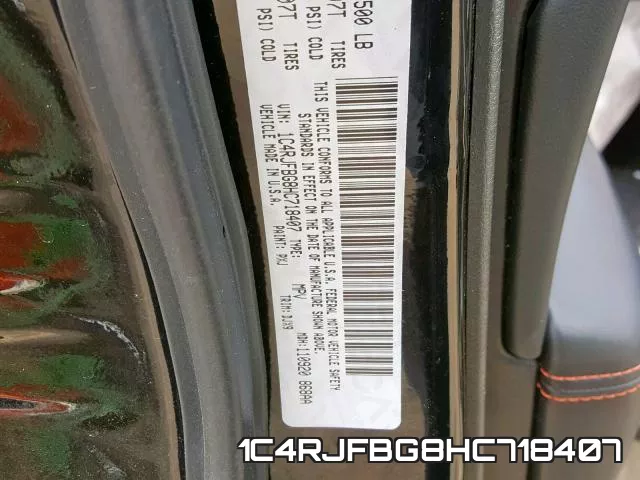 1C4RJFBG8HC718407 фото 2