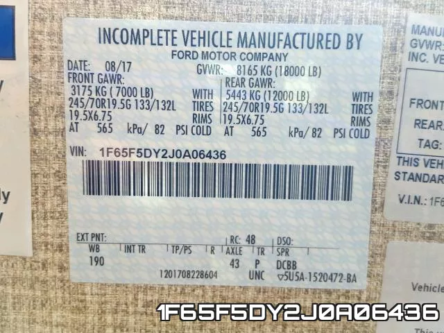 1F65F5DY2J0A06436 фото 2