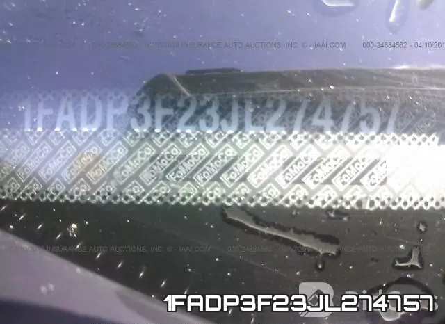 1FADP3F23JL274757 фото 10
