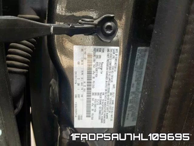 1FADP5AU7HL109695 фото 2