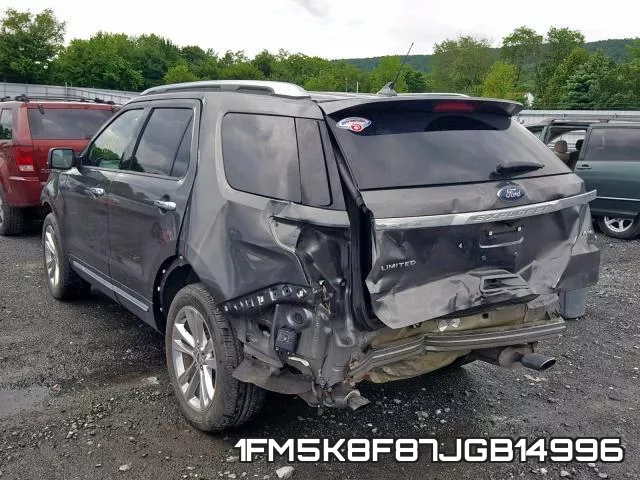 1FM5K8F87JGB14996 фото 4