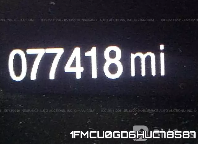 1FMCU0GD6HUC78587 фото 8