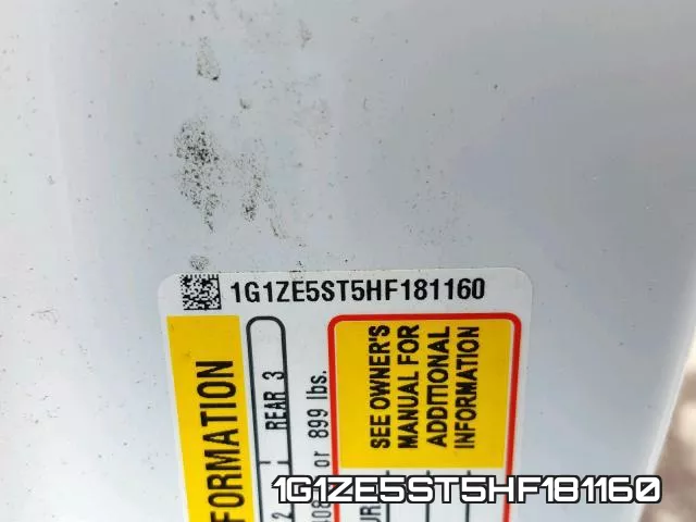 1G1ZE5ST5HF181160 фото 2