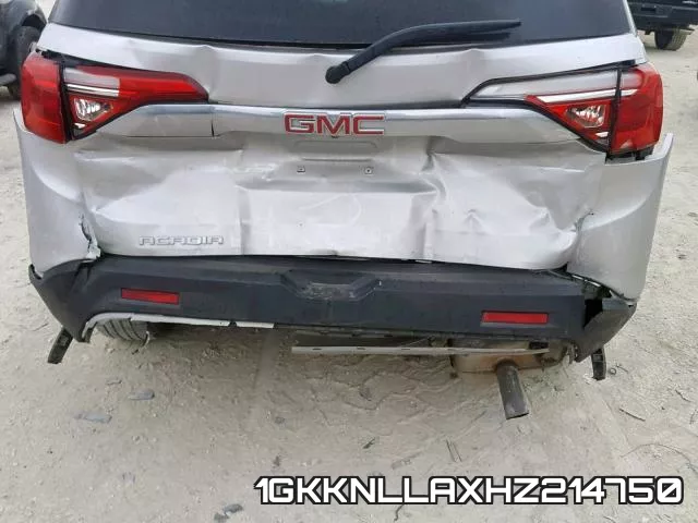 1GKKNLLAXHZ214750 фото 10