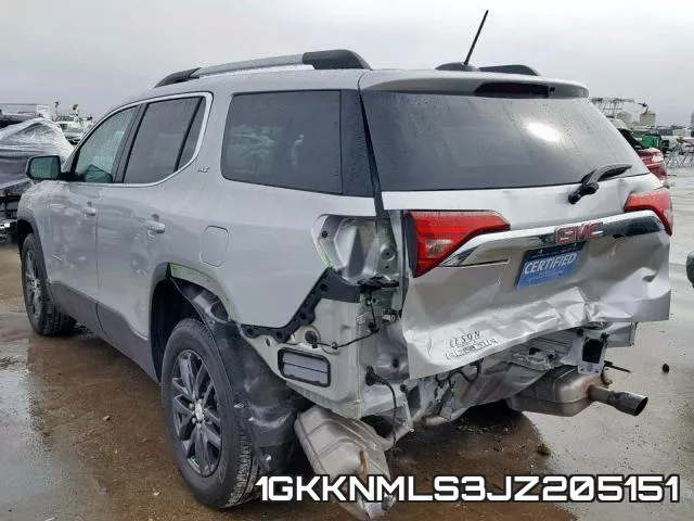 1GKKNMLS3JZ205151 фото 4