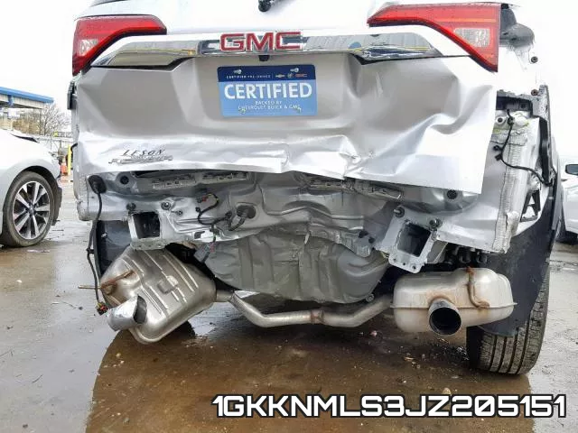 1GKKNMLS3JZ205151 фото 10