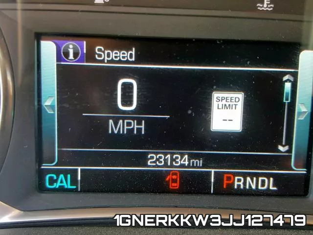 1GNERKKW3JJ127479 фото 9