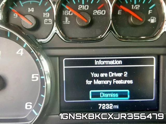1GNSKBKCXJR356479 фото 9