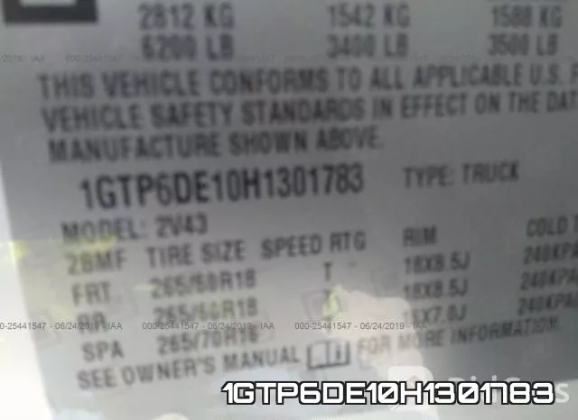1GTP6DE10H1301783 фото 10