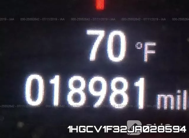 1HGCV1F32JA028594 фото 8