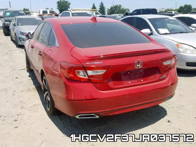 1HGCV2F37JA037572 фото 4