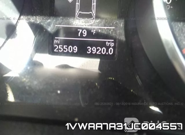 1VWAA7A31JC004557 фото 8