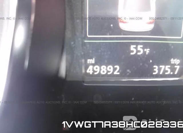1VWGT7A38HC028336 фото 8