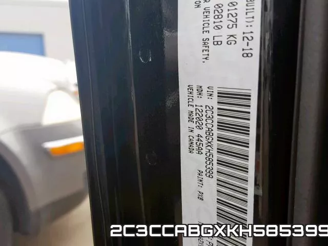 2C3CCABGXKH585399 фото 2