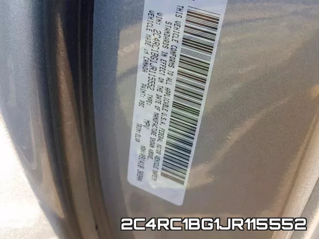 2C4RC1BG1JR115552 фото 2