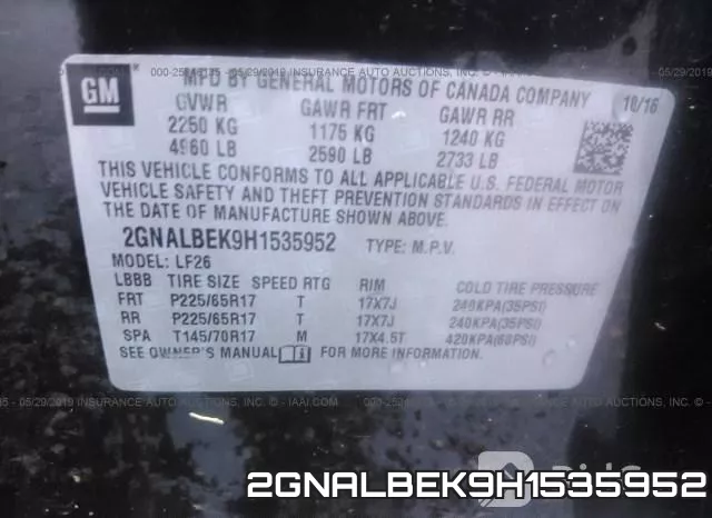 2GNALBEK9H1535952 фото 10