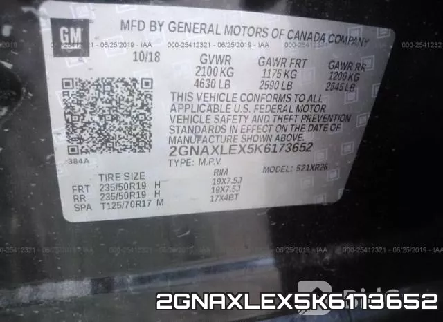 2GNAXLEX5K6173652 фото 10