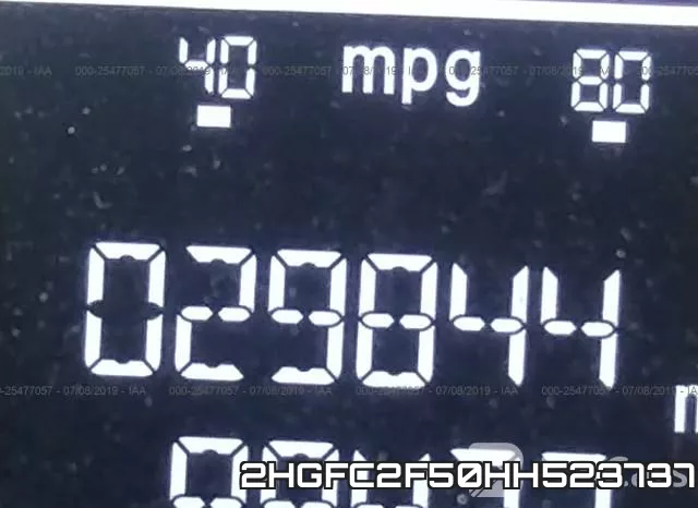 2HGFC2F50HH523737 фото 8