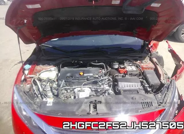2HGFC2F52JH527505 фото 2