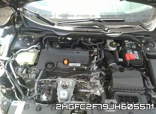 2HGFC2F79JH605571 фото 2