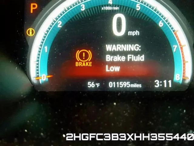 2HGFC3B3XHH355440 фото 9