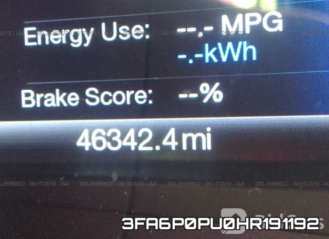 3FA6P0PU0HR191192 фото 8