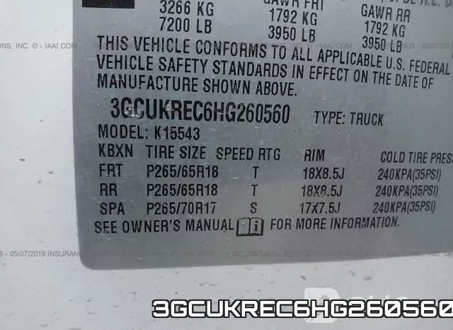 3GCUKREC6HG260560 фото 10