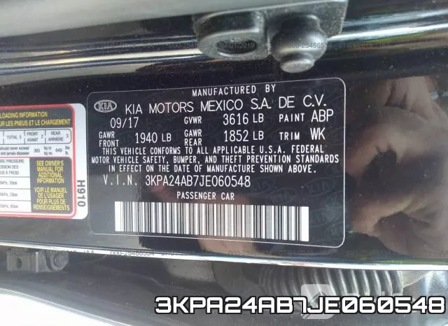 3KPA24AB7JE060548 фото 10