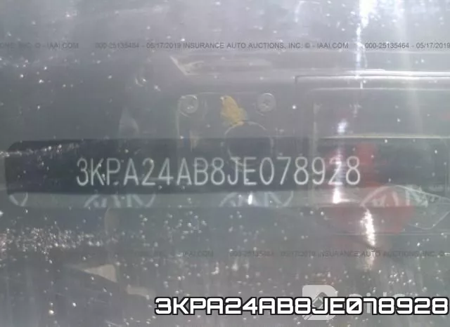 3KPA24AB8JE078928 фото 10