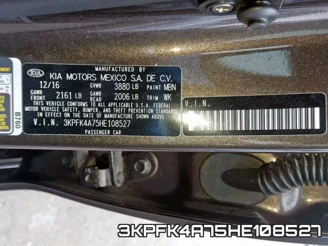 3KPFK4A75HE108527 фото 2