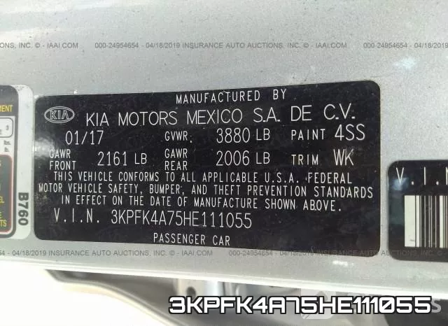 3KPFK4A75HE111055 фото 10